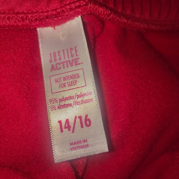 Red Activewear Joggers - Picture 4 of 4